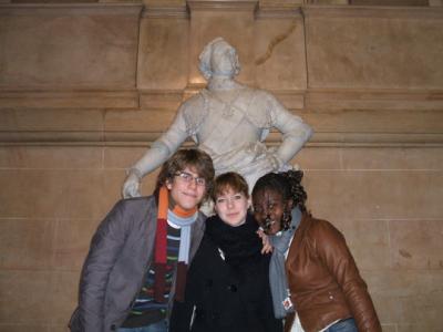 Thomas, Amandine et Me.